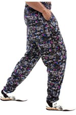 OTOMIX Bodybuilding Workout pants LIGHTNING - BLUE/RED/BLACK Baggy Oldschool Gym