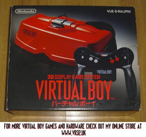 Nintendo virtual boy console - virtual,