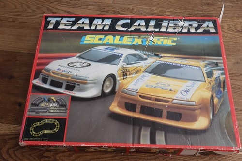 Scalextric team calibra - scalextric, set