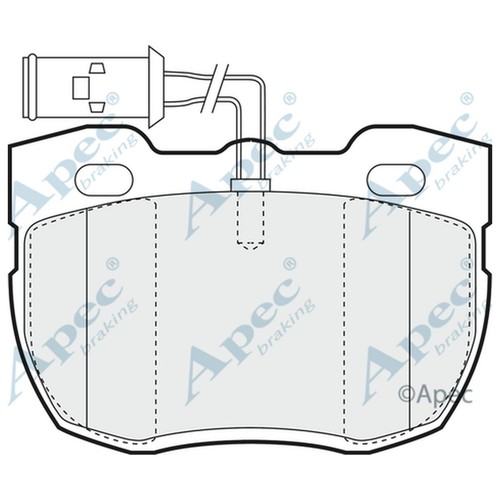 Brake pads set for - set, land