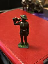 Vintage  1930s WW1 BritishLead soldier, British Bugler. 