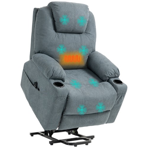 Homcom power lift recliner - lift,
