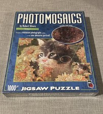 PHOTOMOSAICS  JIGSAW Puzzle - CAT - KITTEN  - 1000 Pieces BRAND NEW / SEALED