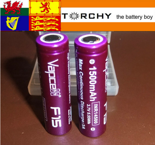 Vapcell f15 1500mah 14500 - vapcell,