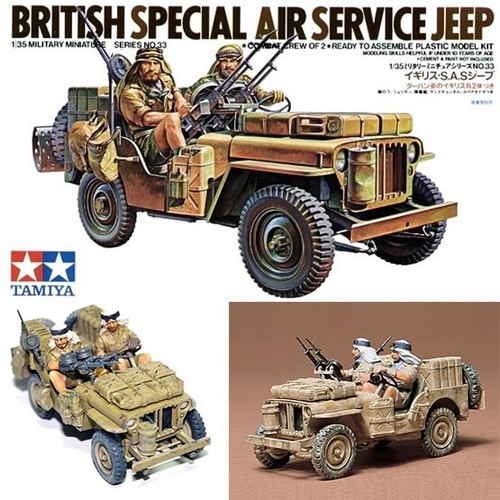 Tamiya british sas jeep - sas,