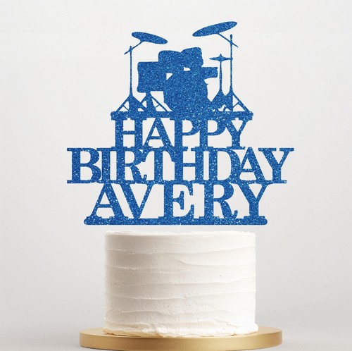 Personalised drummer birthday - drummer,