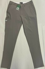 FLY GREEN GOLF TOWEL POCKET PERFORMANCE MENS PANTS(TM)  - GREY U PICK SIZE
