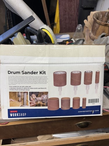 Drum sander kit - drum, for