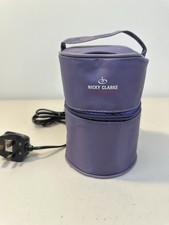 Nicky Clarke Heated Rollers NCR3 12 Cordless Ceramic Electric Compact Kit 25mm