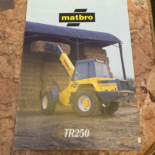 Matbro tr250 forklift leaflet - matbro,