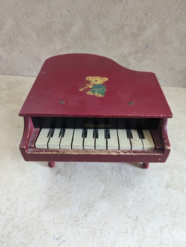 Schoenhut toy piano - toy, wood