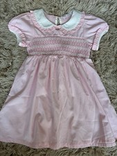 Girls Smocked  Pink Dress, Age