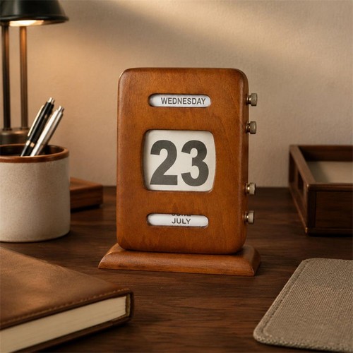 Retro perpetual calendar - retro,