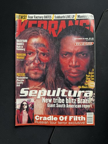 Sepultura kerrang 718 - sepultura,