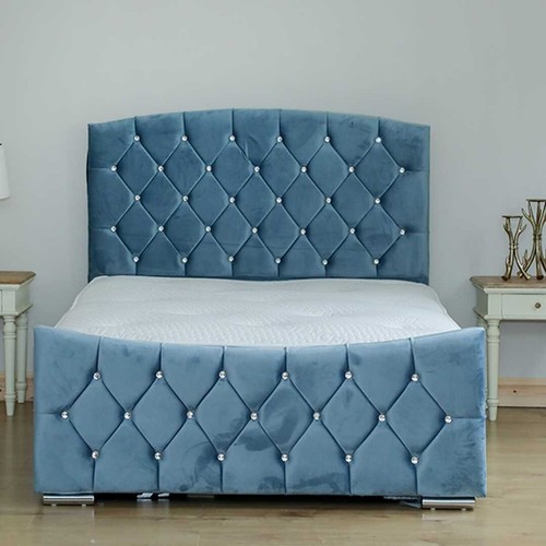 Plush velvet half moon florida - plush,