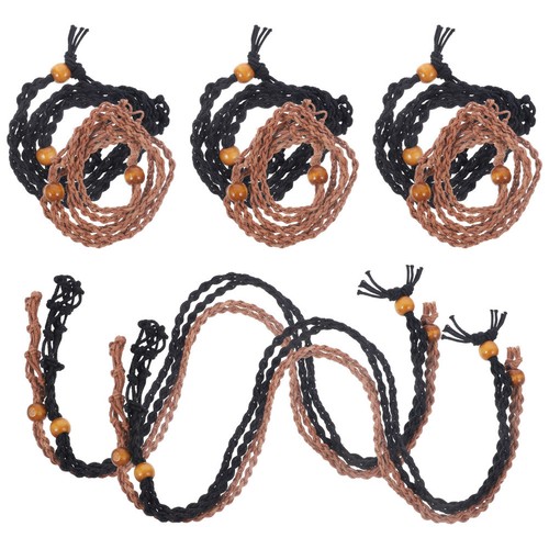Pcs vintage woven necklace - vintage,