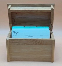 Blonde Maplewood Recipe Card