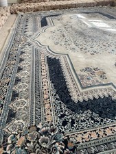 Large CARPET RUG 200cmx300cm rare vintage faded unique