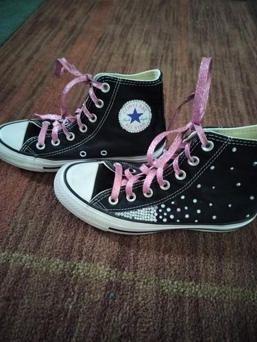 Custom bling converse chuck - custom,