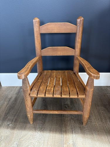 Vintage child wood slat - vintage, child's