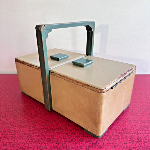 Vintage sewing box 30s - vintage,