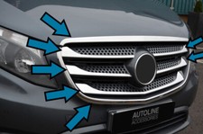 Chrome Front Grille Trim &