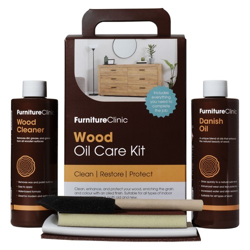 Danish oil wood - kit, for