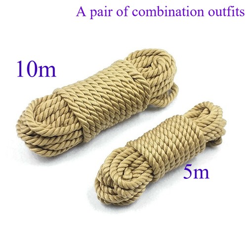 Slave bondage cotton hemp rope - bondage,