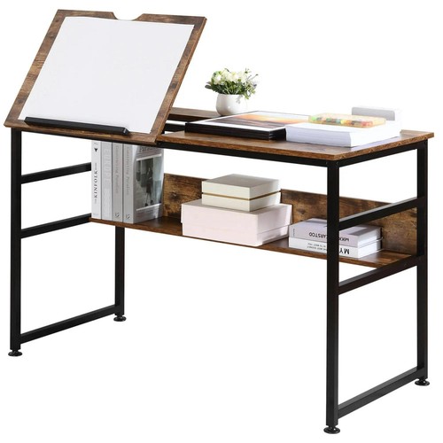 Tiltable drafting table home - tiltable,