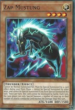 YU-GI-OH CARD: ZAP MUSTUNG -