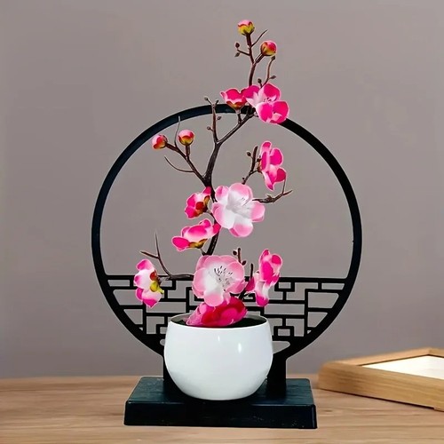 Artificial plum blossom - artificial, bonsai