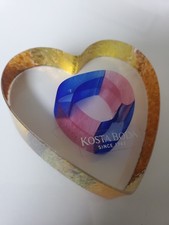 Kosta Boda Heart Paper Weight