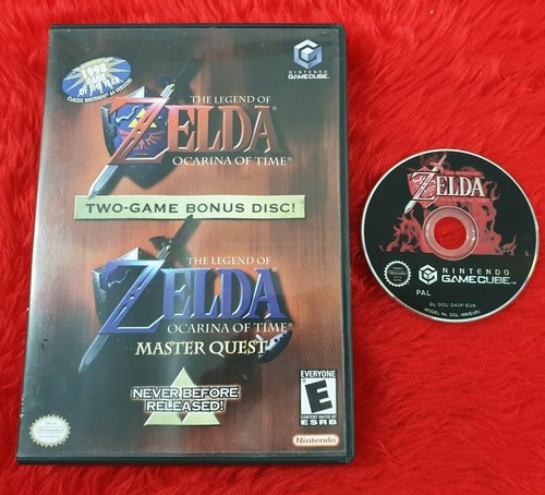 Gamecube zelda ocarina time - gamecube,