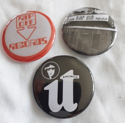 Belfast punk badges - punk, bar