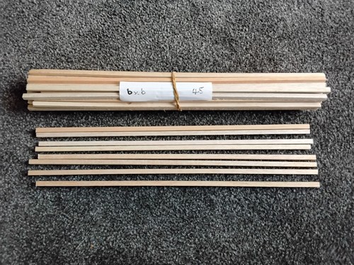 Strip balsa wood - strip, 6mm