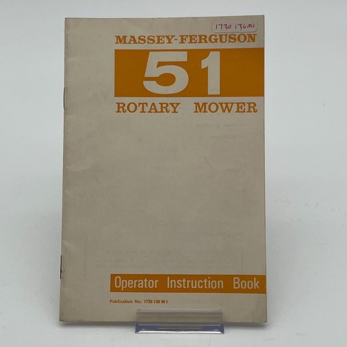 Massey ferguson rotary - massey, 51