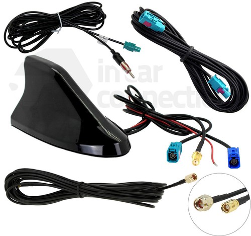 Shark fin car aerial dab - aerial,
