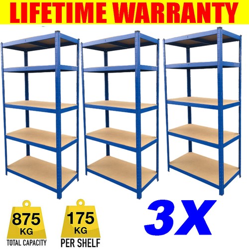 Blue garage racking tier - garage,