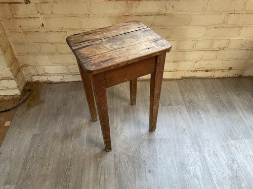 Small antique pine - small, table