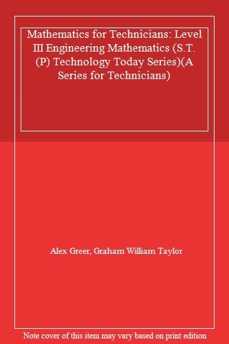 Mathematics for technicians - for,