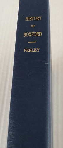 History boxford sidney - by,