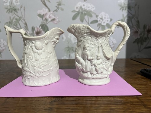 Vintage white portmeirion - 2x,