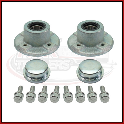 Pair wheel hubs for - pair, ifor