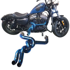 Custom Exhaust System Fit For Harley Davidson Sportster 883 1200 48 1999-2022