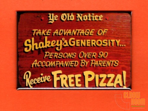 Shakeys pizza vintage sign art - vintage,