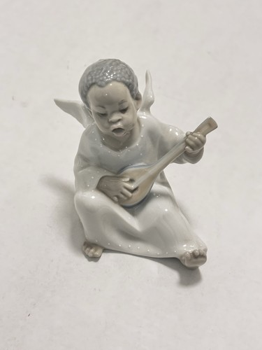 Lladro african american angel - american,