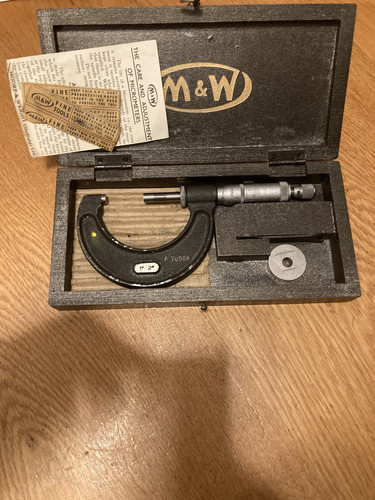 Moore and wright micrometer - moore,