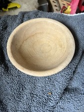 Vintage Wooden Dough Bowl