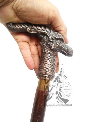 Antique dragon handle - antique,