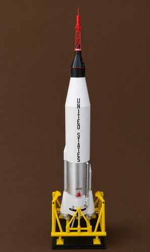 Space rocket plastic model - rocket,